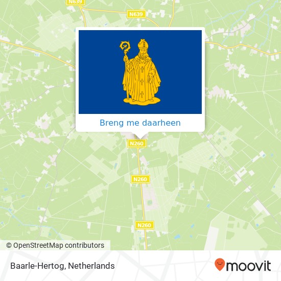 Baarle-Hertog kaart