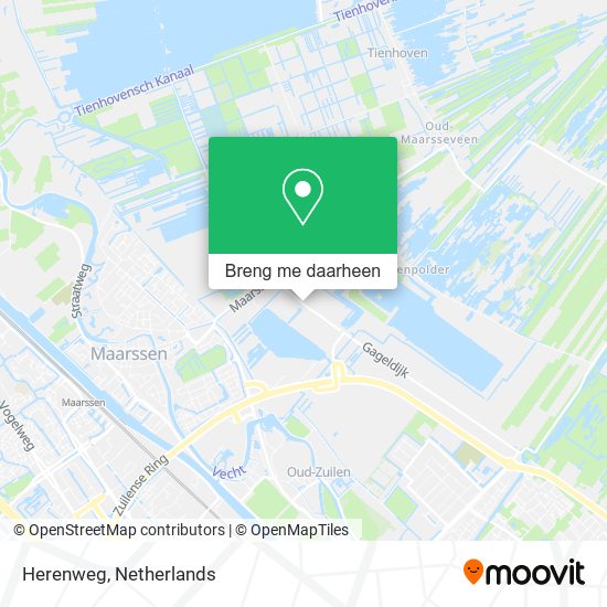 Herenweg kaart