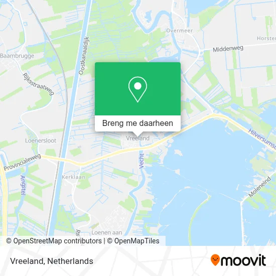 Vreeland kaart
