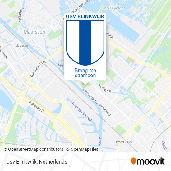 Usv Elinkwijk kaart