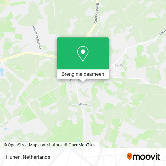 Hunen kaart