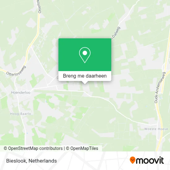 Bieslook kaart
