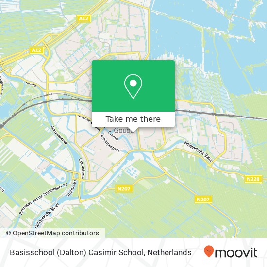Basisschool (Dalton) Casimir School kaart