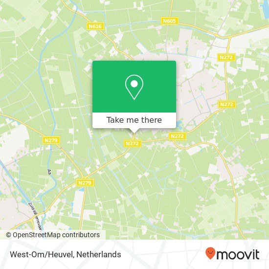 West-Om/Heuvel kaart