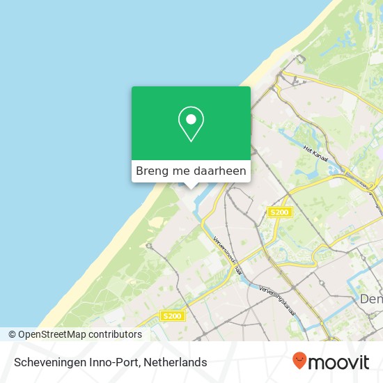 Scheveningen Inno-Port kaart