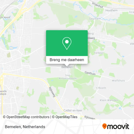 Bemelen kaart
