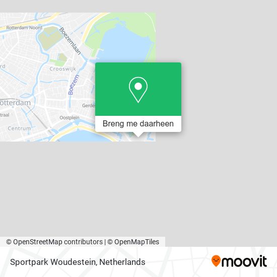 Sportpark Woudestein kaart