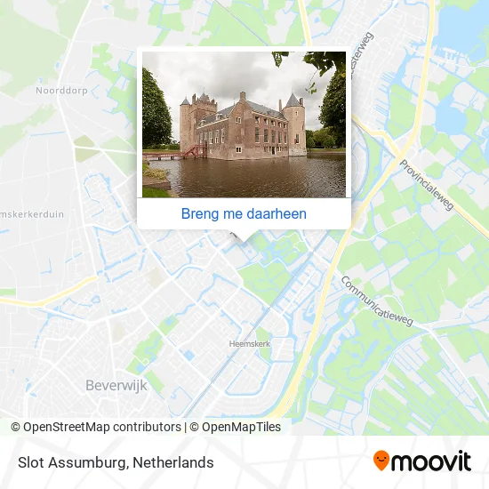 Slot Assumburg kaart