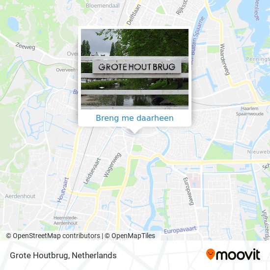 Grote Houtbrug kaart