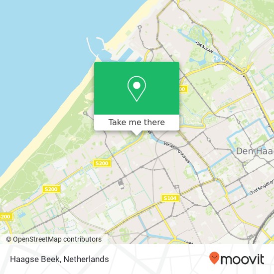 Haagse Beek kaart