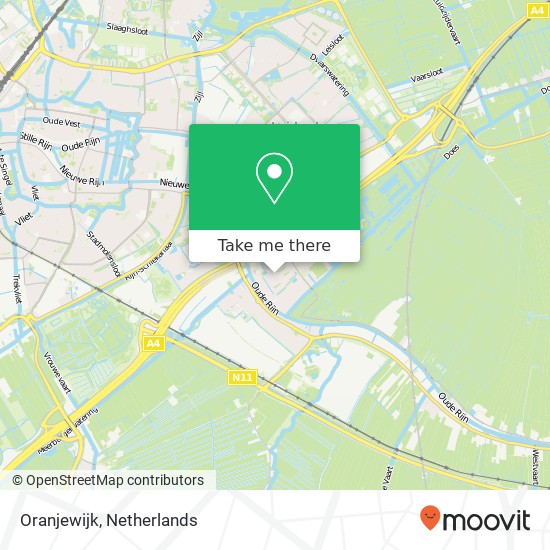 Oranjewijk kaart