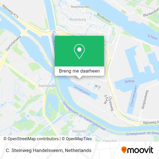 C. Steinweg Handelsveem kaart