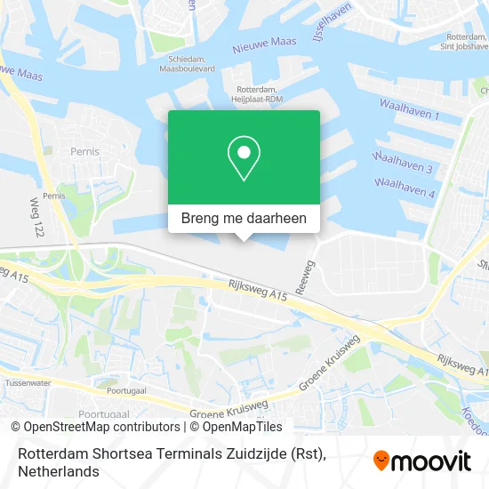 Rotterdam Shortsea Terminals Zuidzijde (Rst) kaart