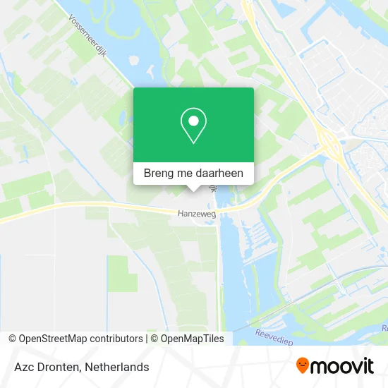 Azc Dronten kaart