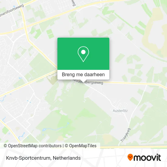 Knvb-Sportcentrum kaart