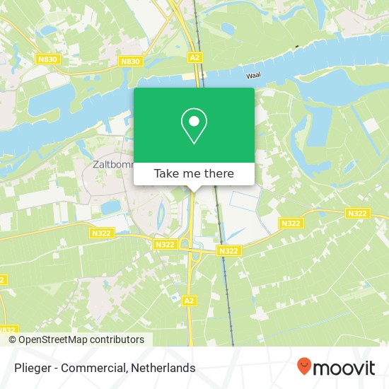 Plieger - Commercial kaart