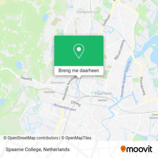 Spaarne College kaart