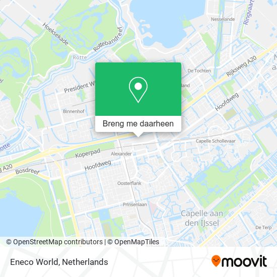 Eneco World kaart