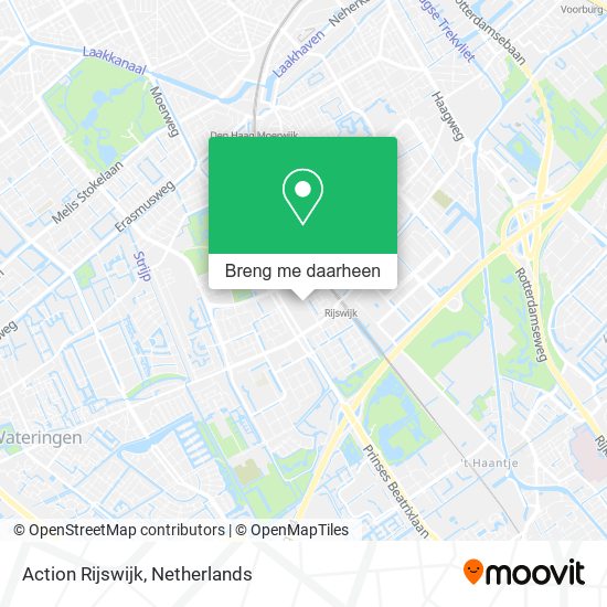 Action Rijswijk kaart