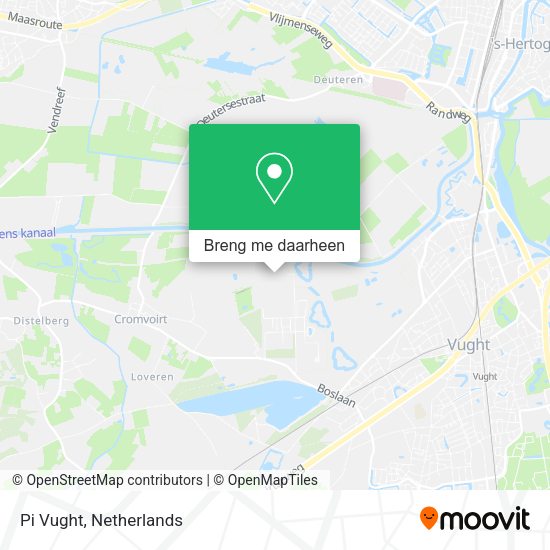 Pi Vught kaart