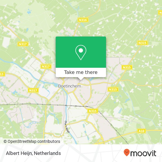 Albert Heijn kaart