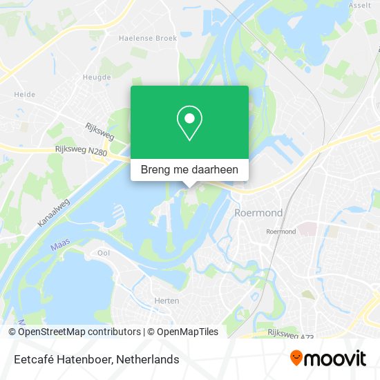 Eetcafé Hatenboer kaart