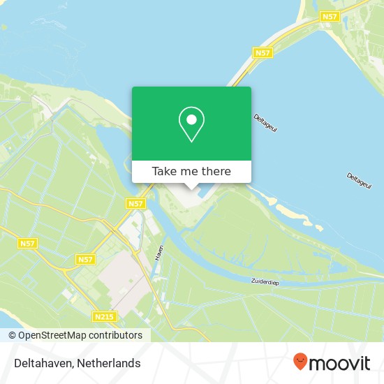 Deltahaven kaart