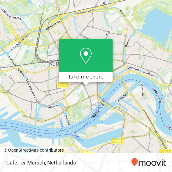 Café Ter Marsch kaart