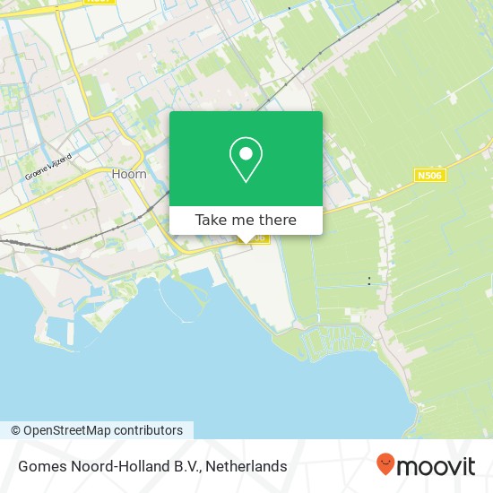 Gomes Noord-Holland B.V. kaart