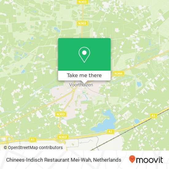 Chinees-Indisch Restaurant Mei-Wah kaart