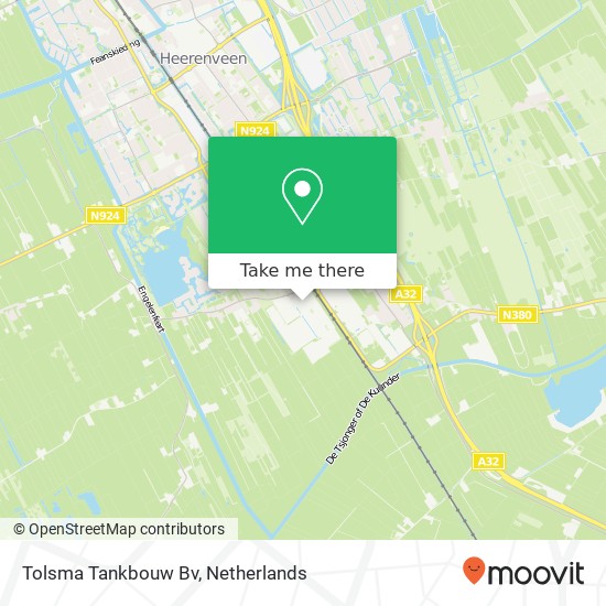 Tolsma Tankbouw Bv kaart