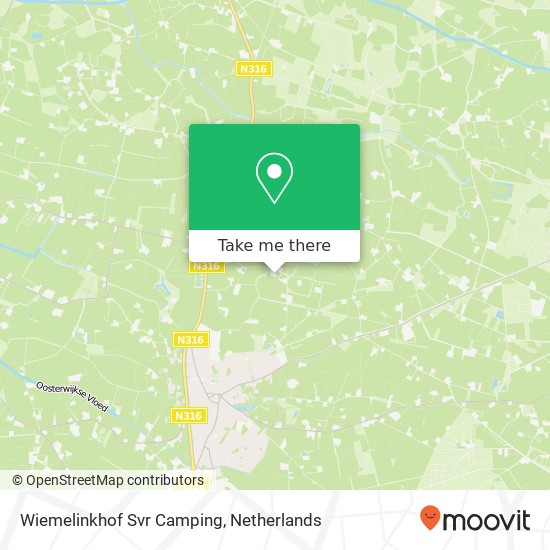 Wiemelinkhof Svr Camping kaart