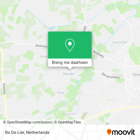Bs De Lier kaart