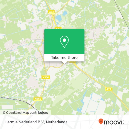 Hermle Nederland B.V. kaart