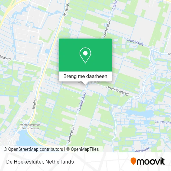 De Hoekesluiter kaart