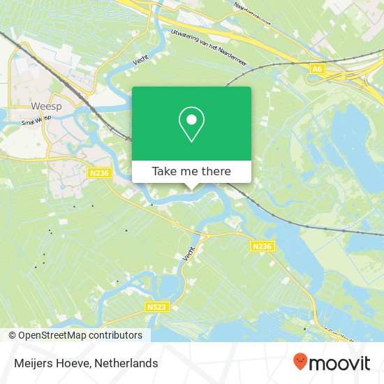 Meijers Hoeve kaart