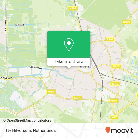 Ttv Hilversum kaart