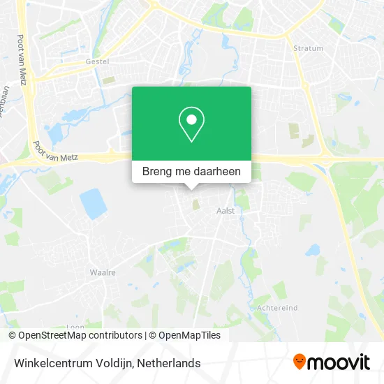 Winkelcentrum Voldijn kaart