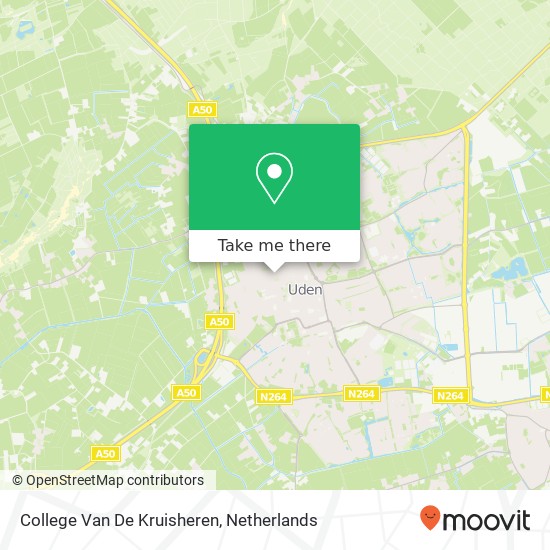 College Van De Kruisheren kaart