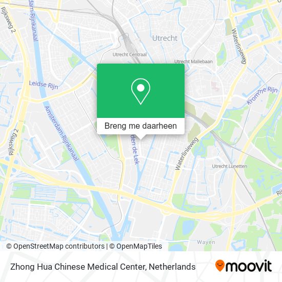 Zhong Hua Chinese Medical Center kaart