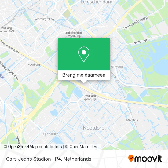 Cars Jeans Stadion - P4 kaart