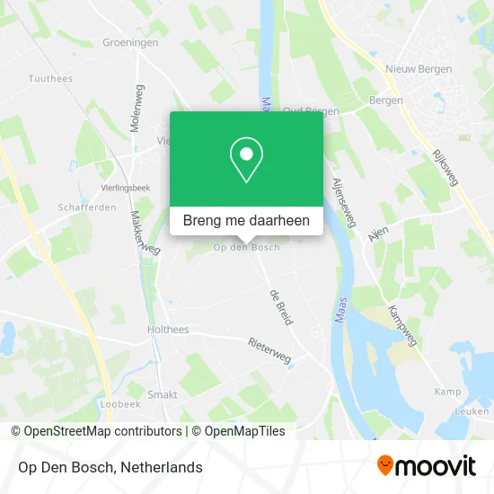 Op Den Bosch kaart