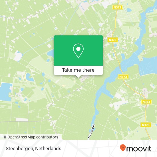 Steenbergen kaart