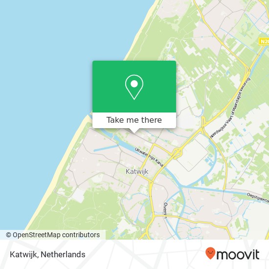 Katwijk kaart