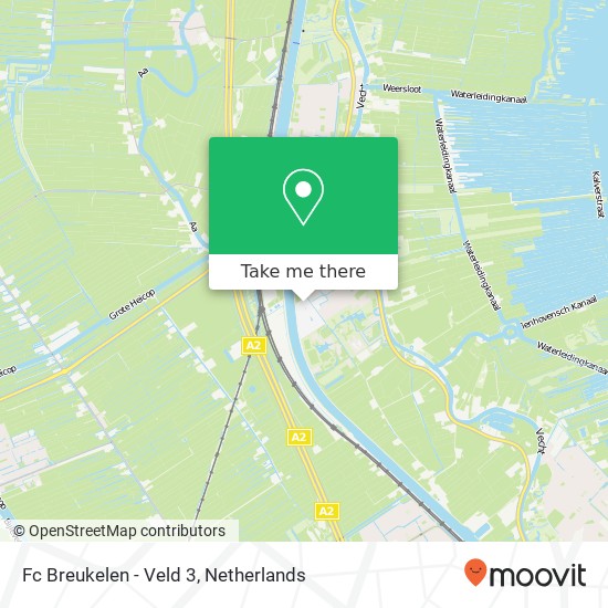 Fc Breukelen - Veld 3 kaart