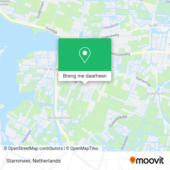 Starnmeer kaart