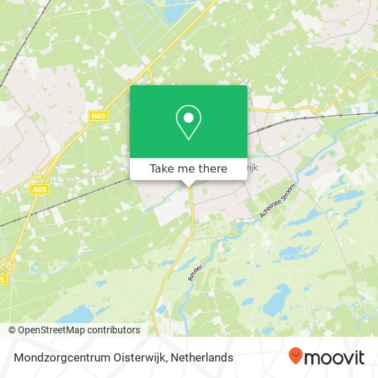 Mondzorgcentrum Oisterwijk kaart