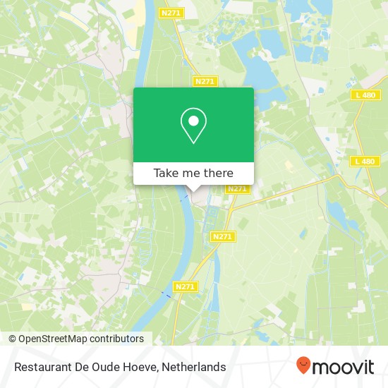 Restaurant De Oude Hoeve kaart