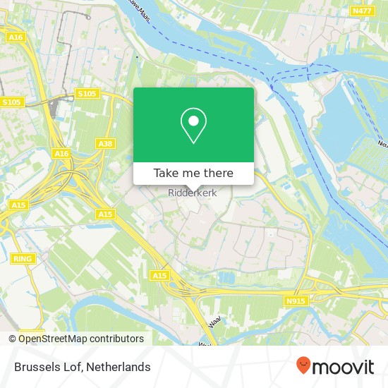 Brussels Lof kaart