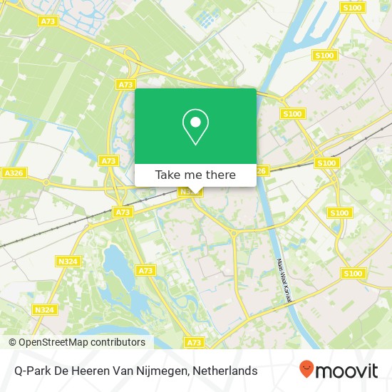Q-Park De Heeren Van Nijmegen kaart